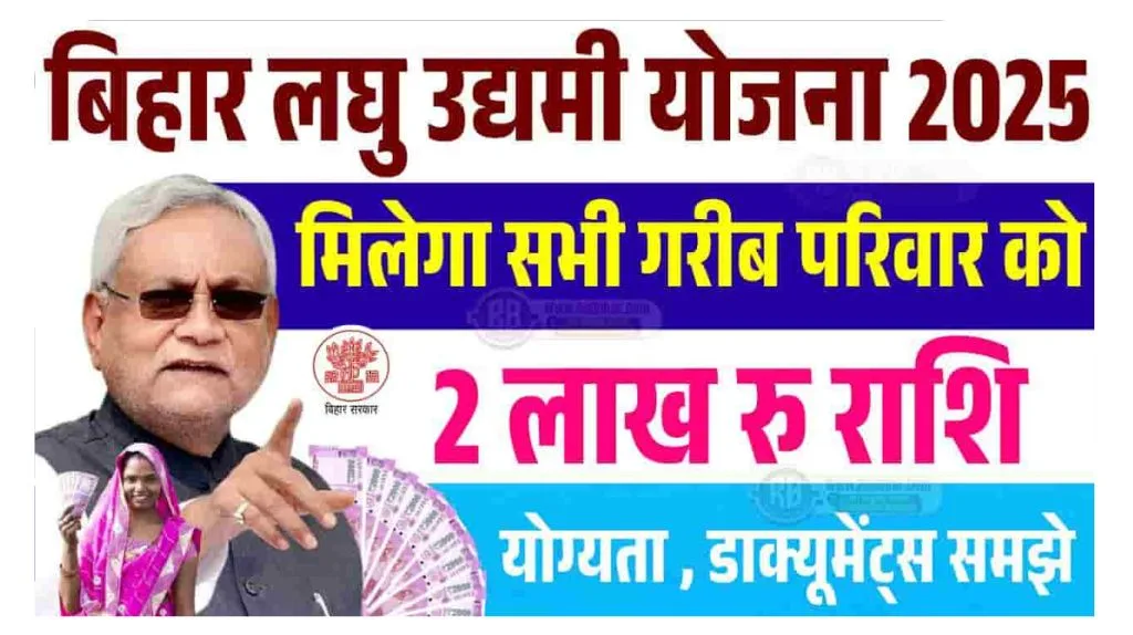 Bihar Laghu Udyami Yojana 2025